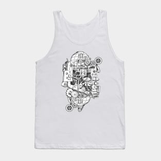 Hungry Gears (white) Tank Top